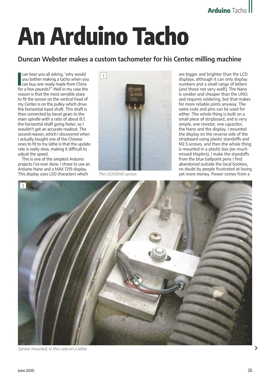 Model Engineer & Workshop Magazine Preview Pages