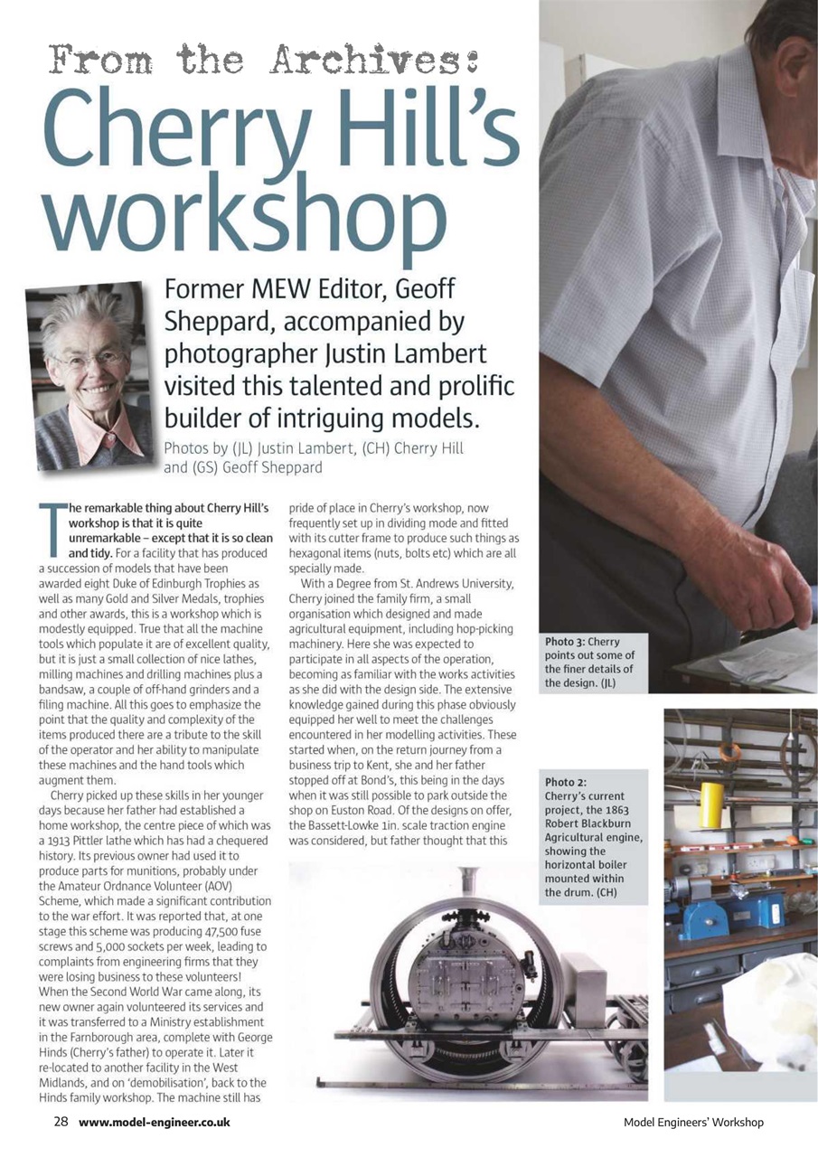 Model Engineer & Workshop Magazine Preview Pages
