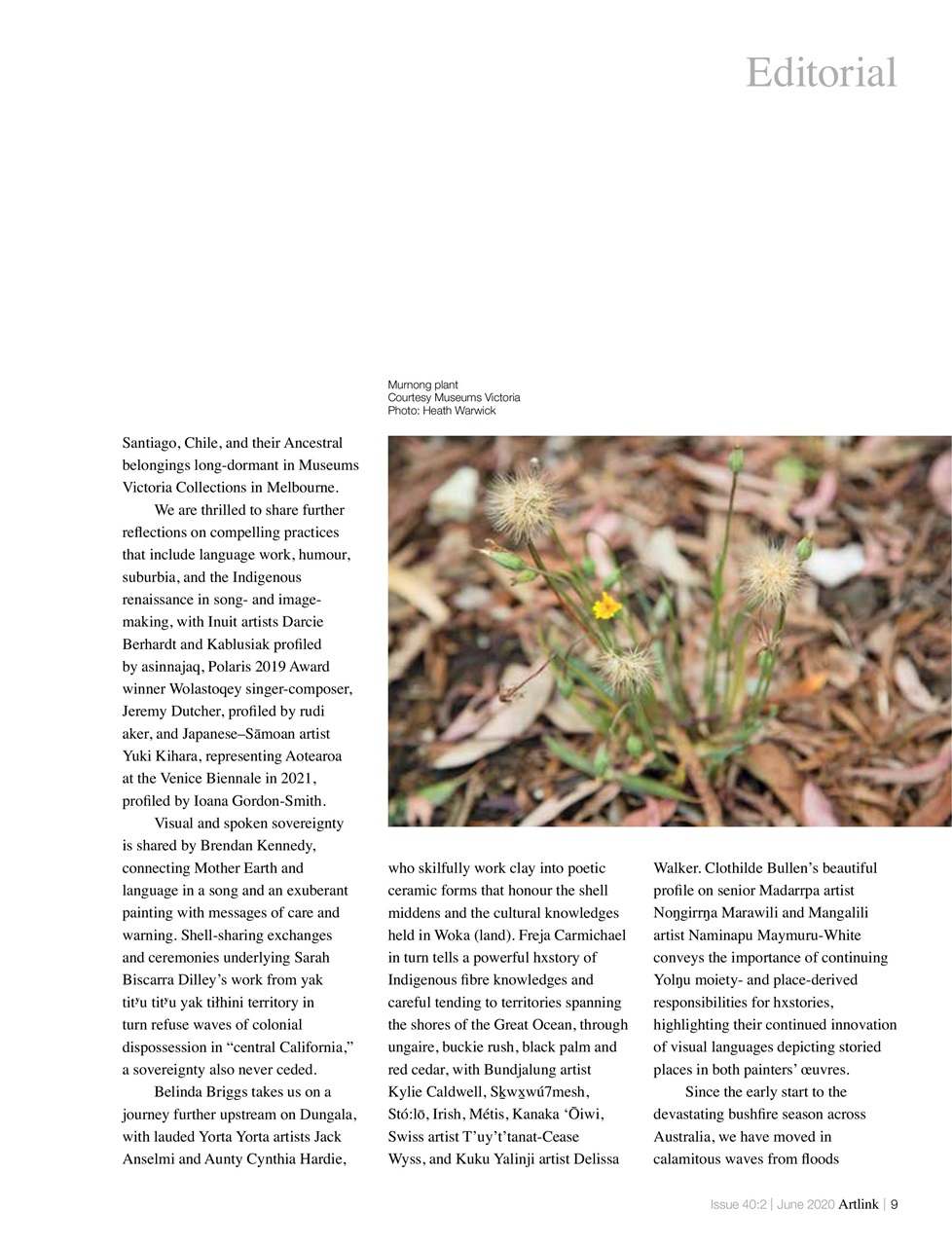 Artlink Magazine Preview Pages