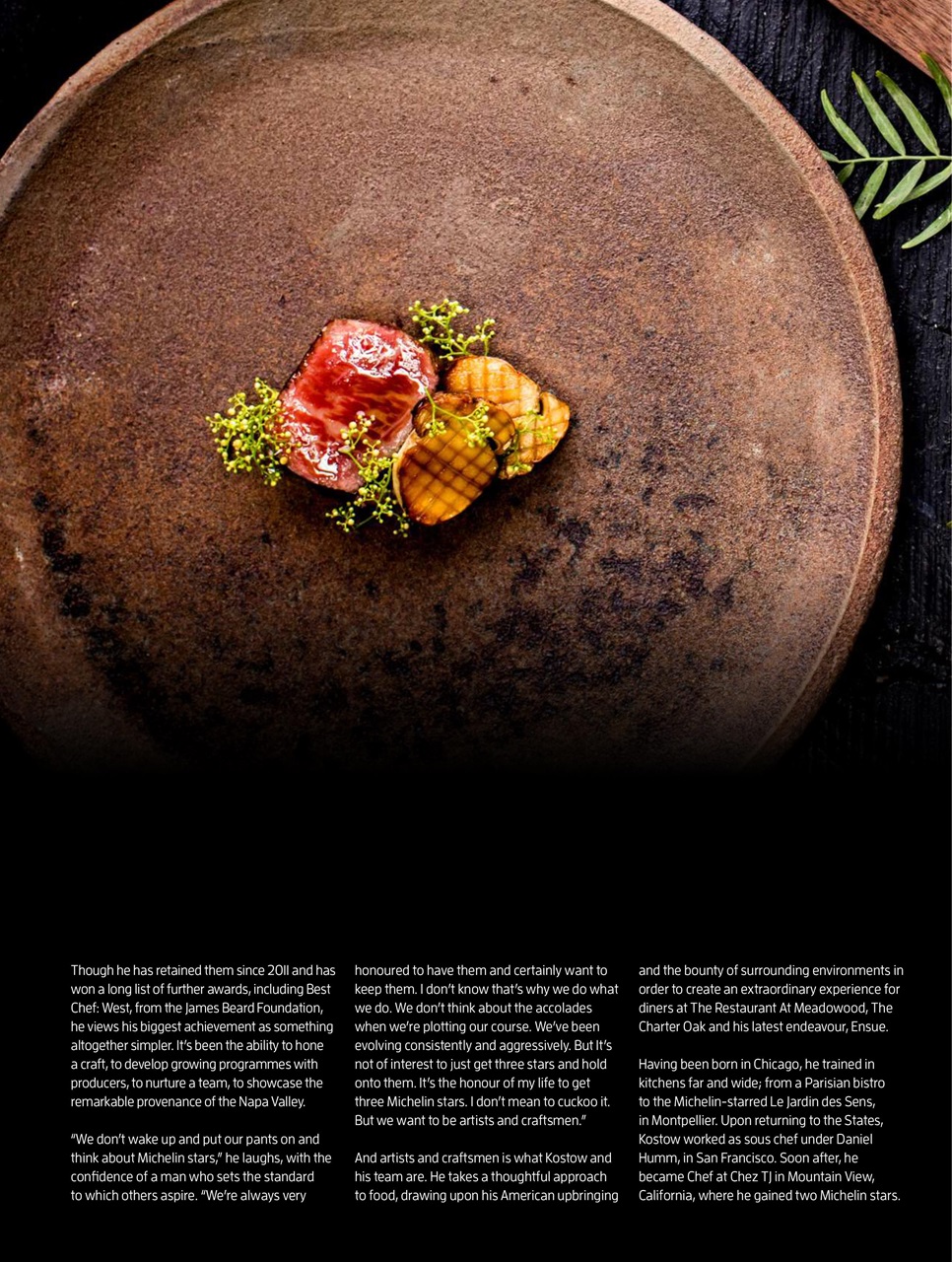 Chef & Restaurant USA Magazine Preview Pages