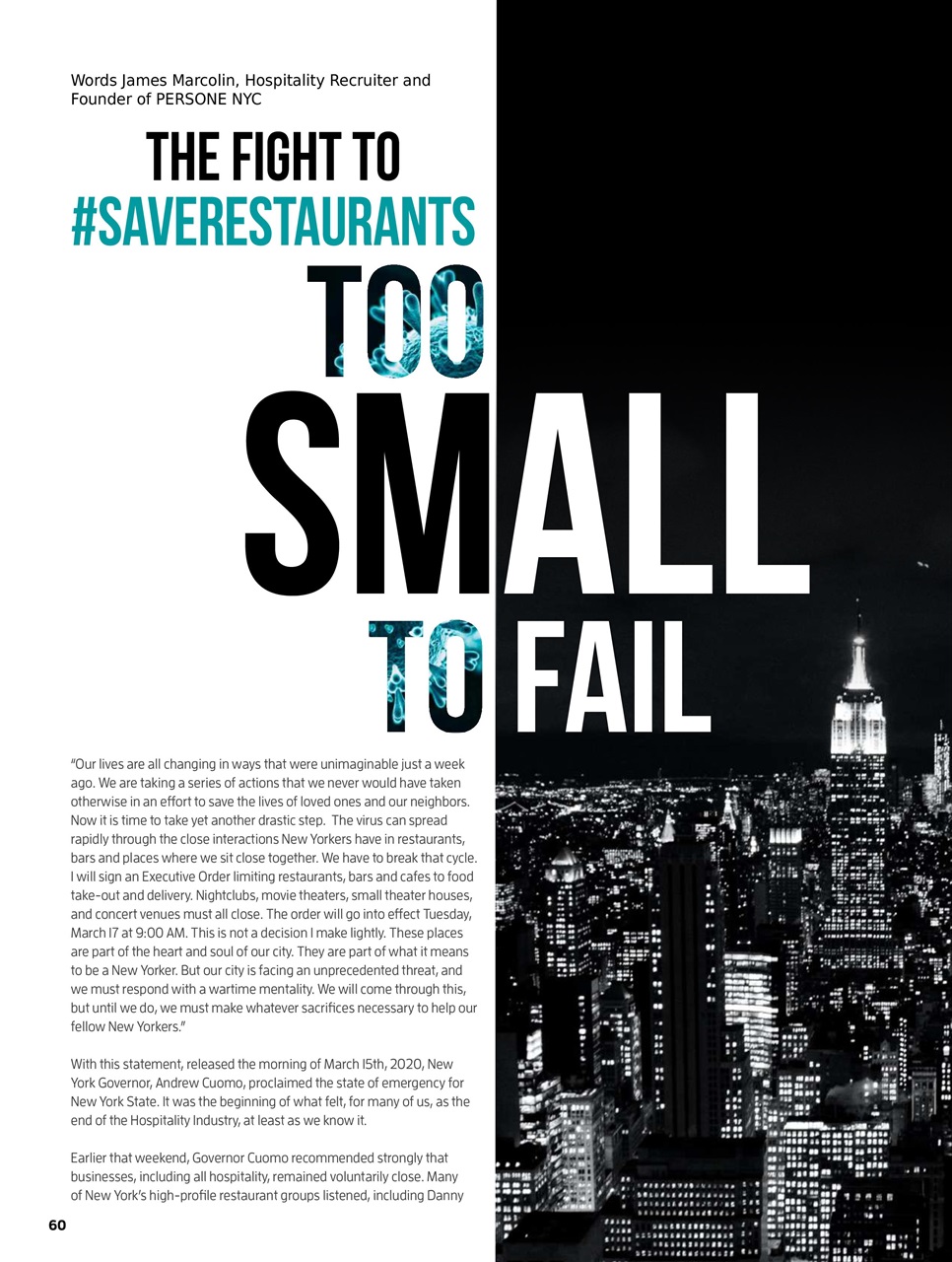 Chef & Restaurant USA Magazine Preview Pages