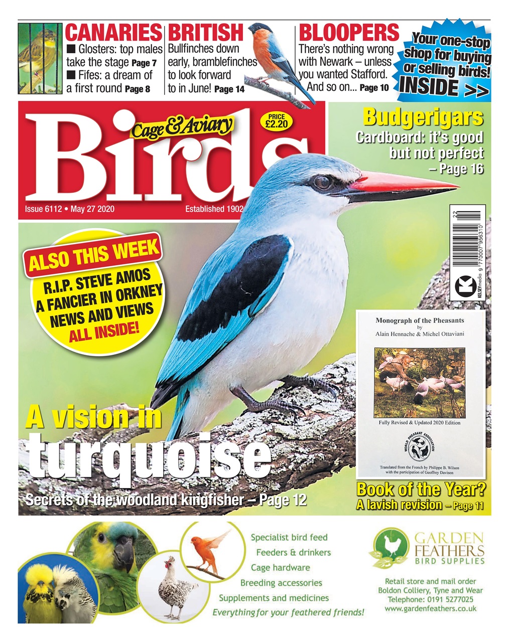 Cage & Aviary Birds Preview Pages