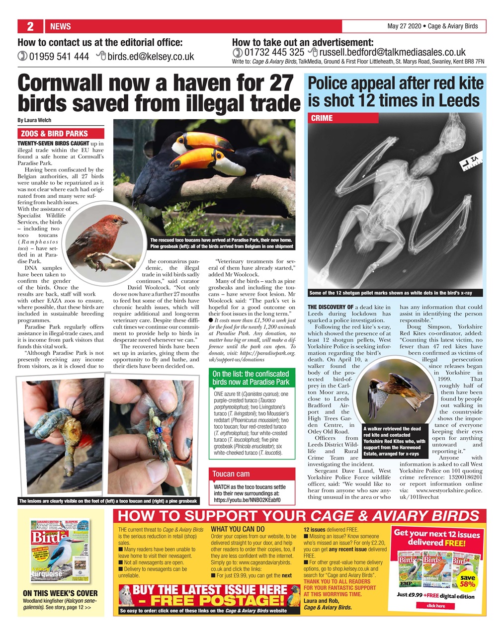 Cage & Aviary Birds Preview Pages