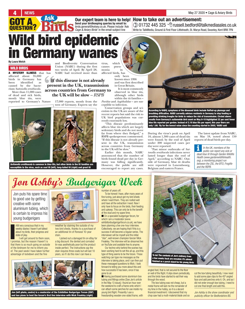 Cage & Aviary Birds Preview Pages