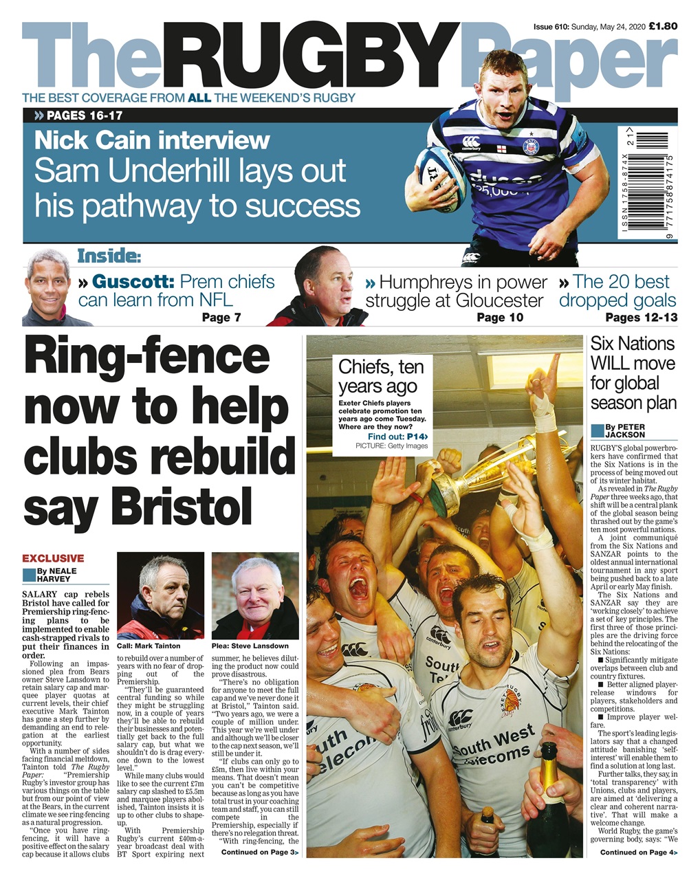 The Rugby Paper Preview Pages