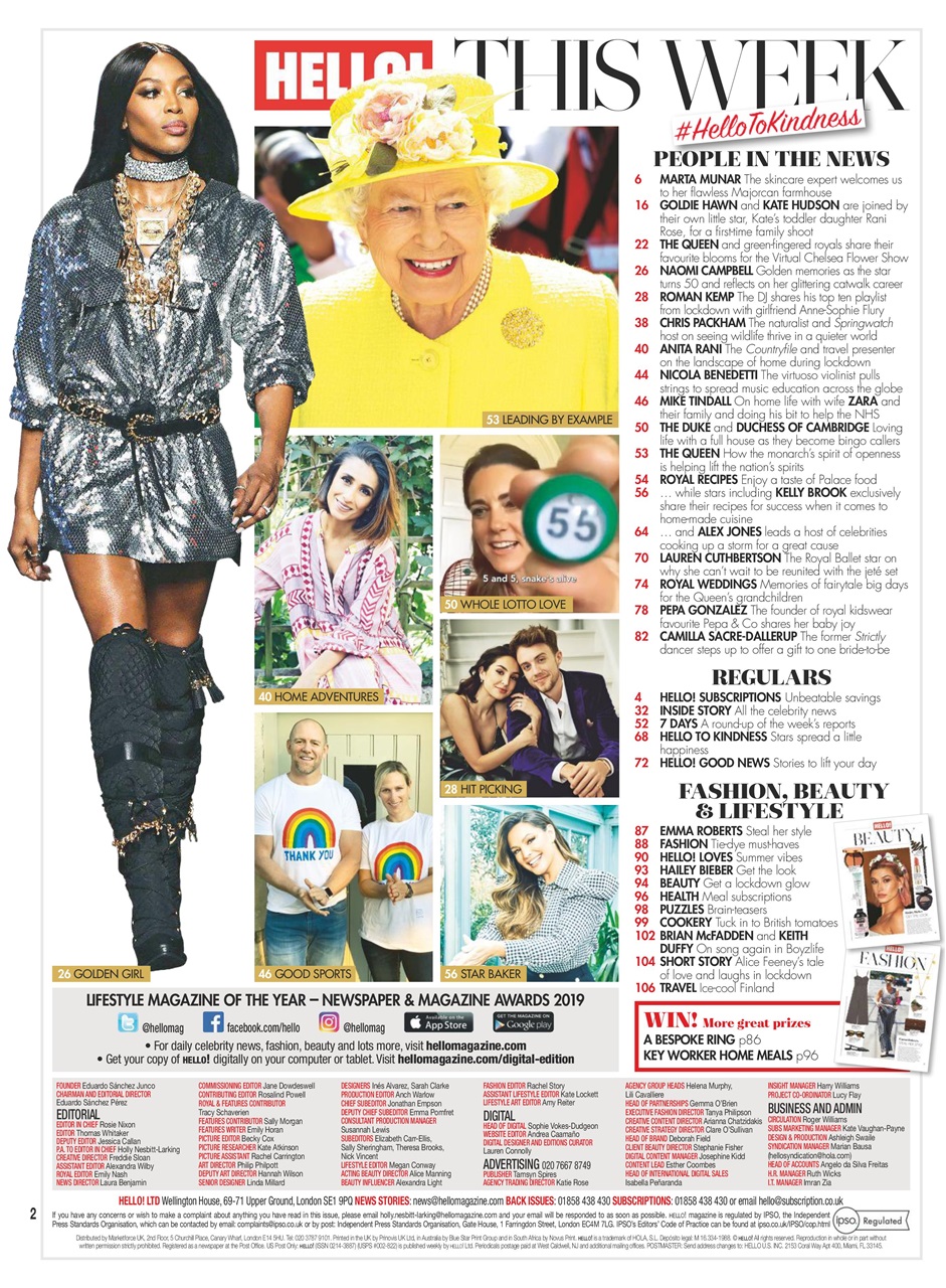 Hello! Magazine Preview Pages