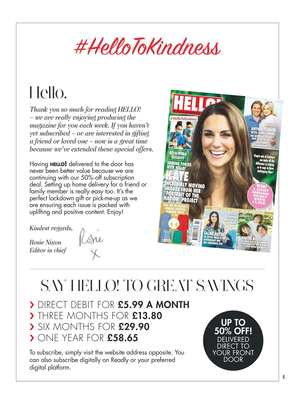 Hello! Magazine Preview Pages