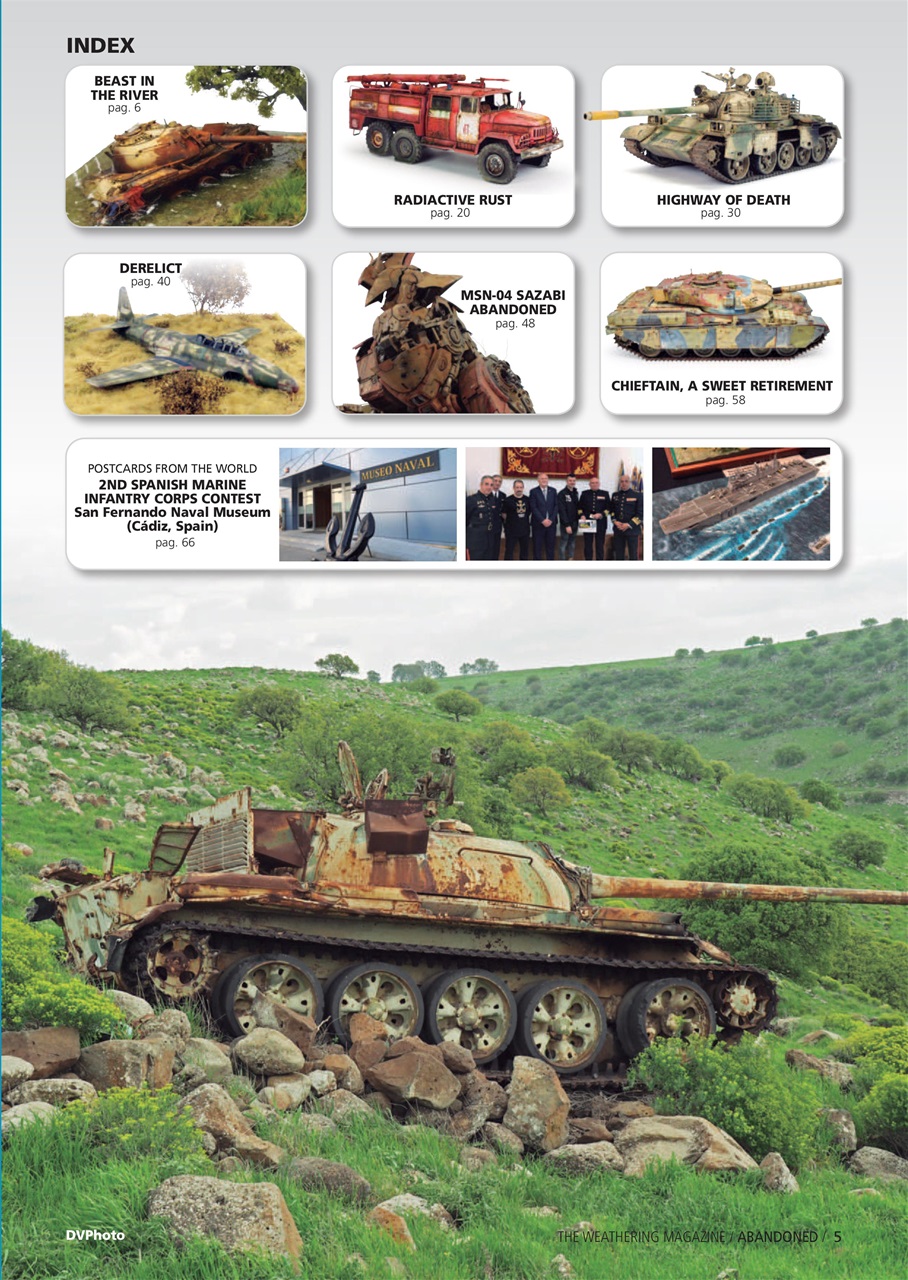 The Weathering Magazine Preview Pages