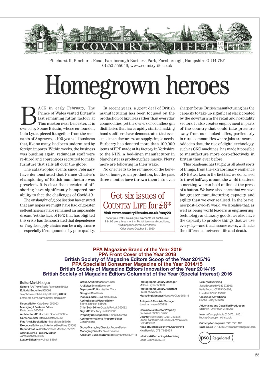 Country Life Preview Pages