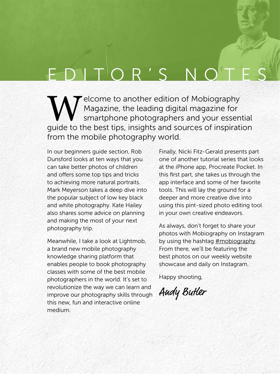 Mobiography Preview Pages