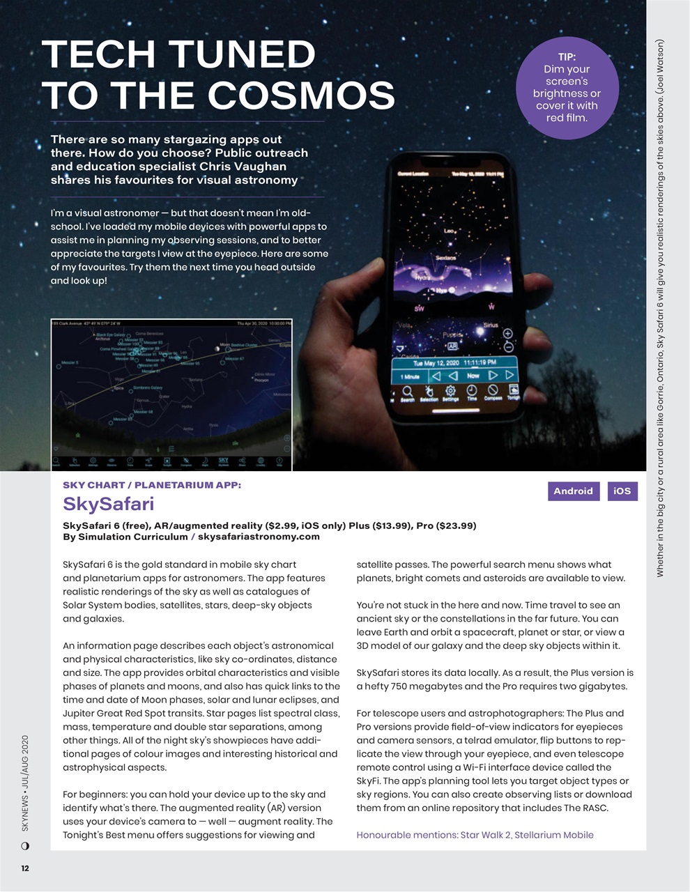 SkyNews Preview Pages