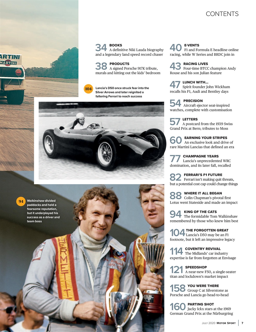 Motor Sport Magazine Preview Pages