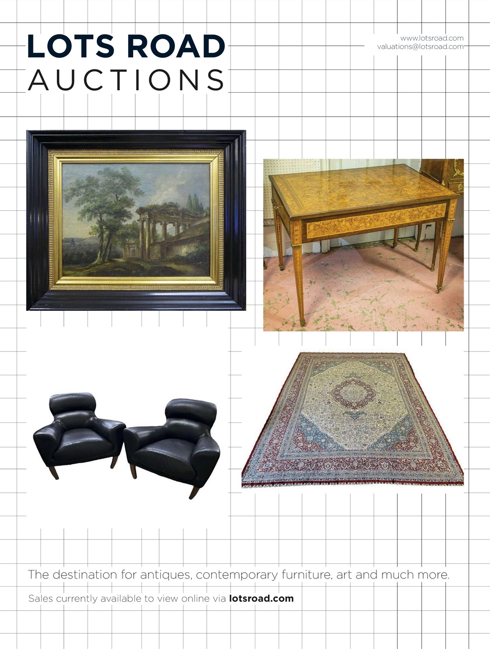 Homes & Antiques Magazine Preview Pages