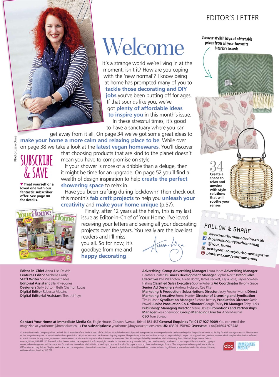 Your Home Magazine Preview Pages