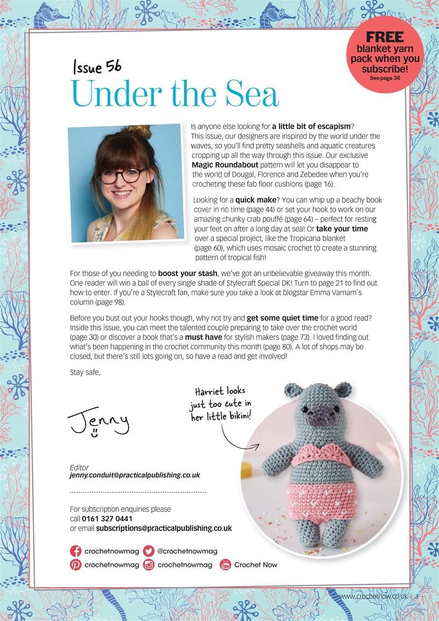 Crochet Now Magazine Preview Pages