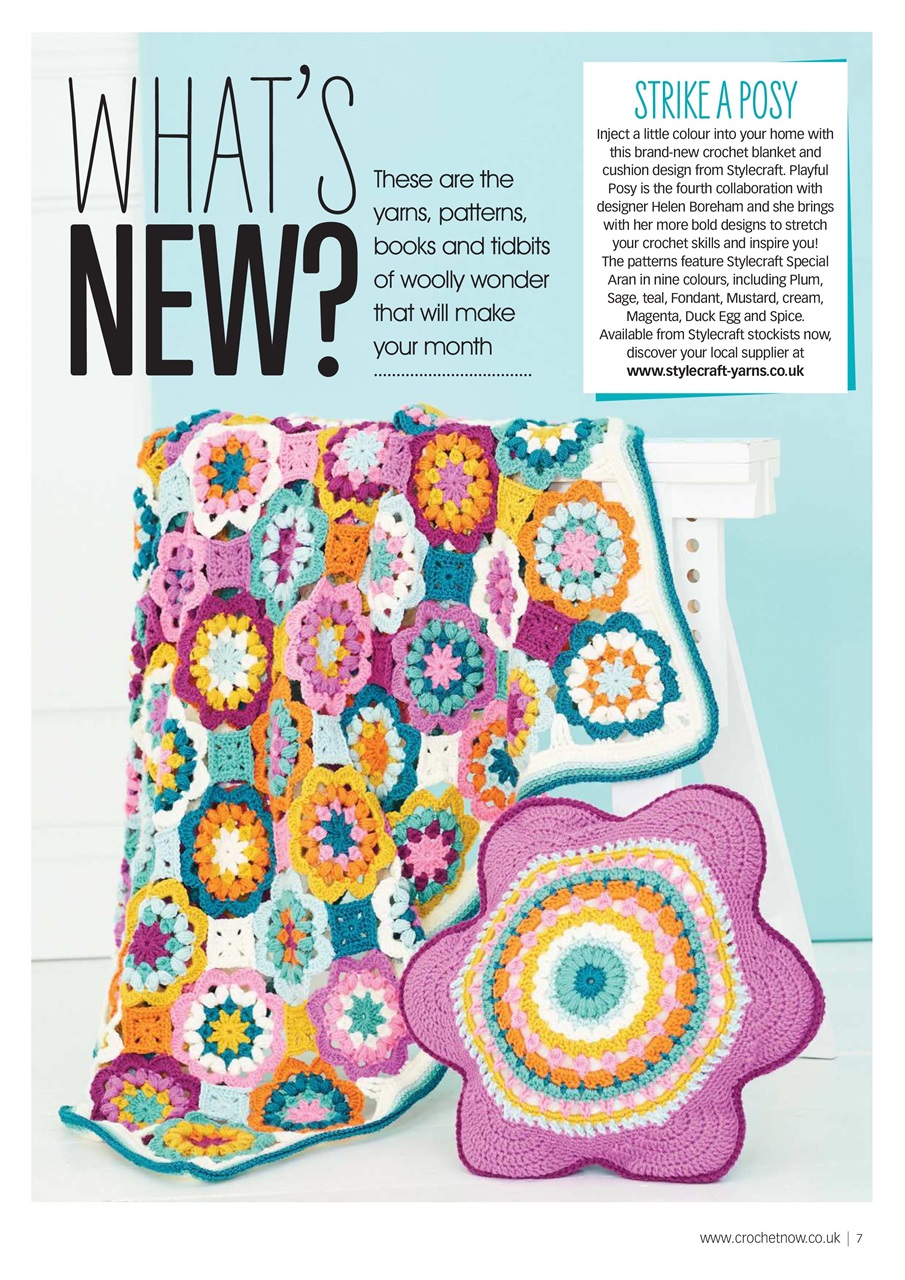 Crochet Now Magazine Preview Pages