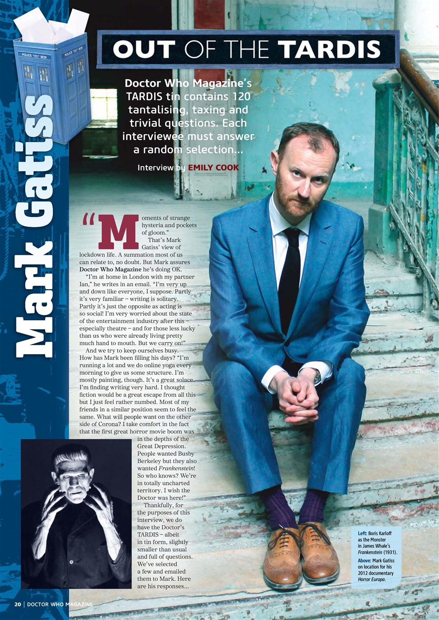 Doctor Who Magazine Preview Pages