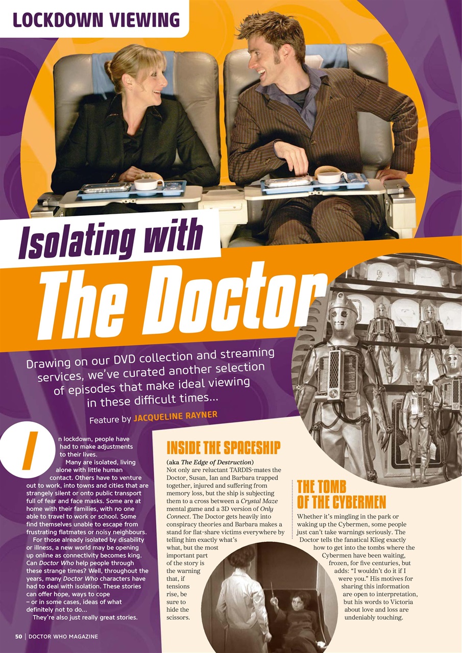 Doctor Who Magazine Preview Pages