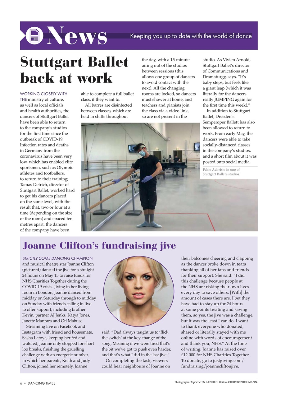 Dancing Times Preview Pages