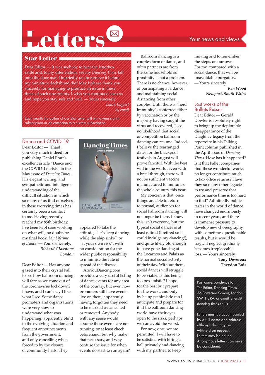 Dancing Times Preview Pages