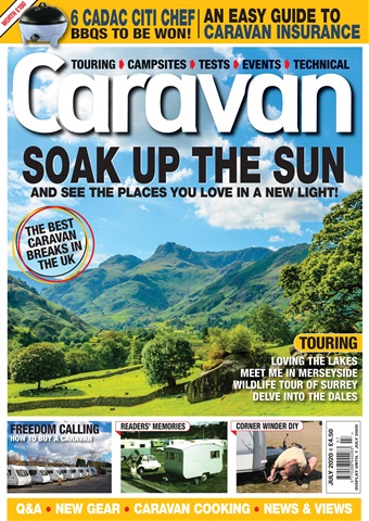 Caravan Magazine issue Soak Up The Sun...July 2020