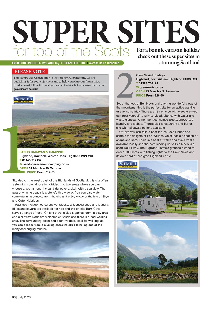 Caravan Magazine Preview Pages