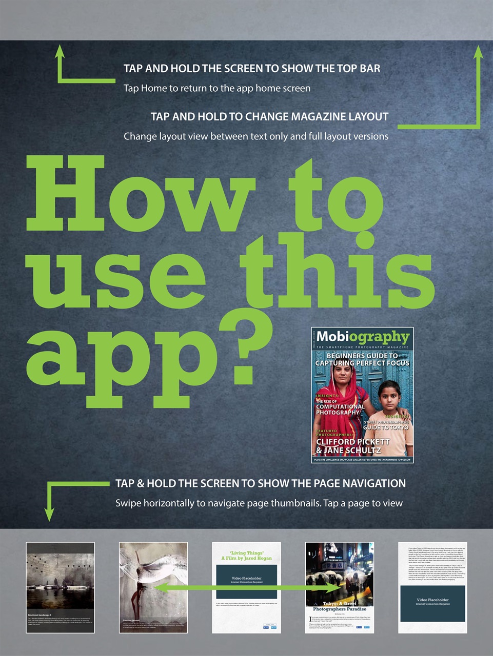 Mobiography Preview Pages