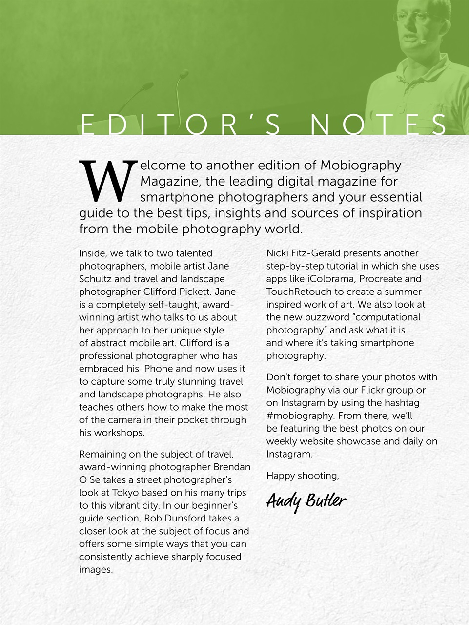 Mobiography Preview Pages