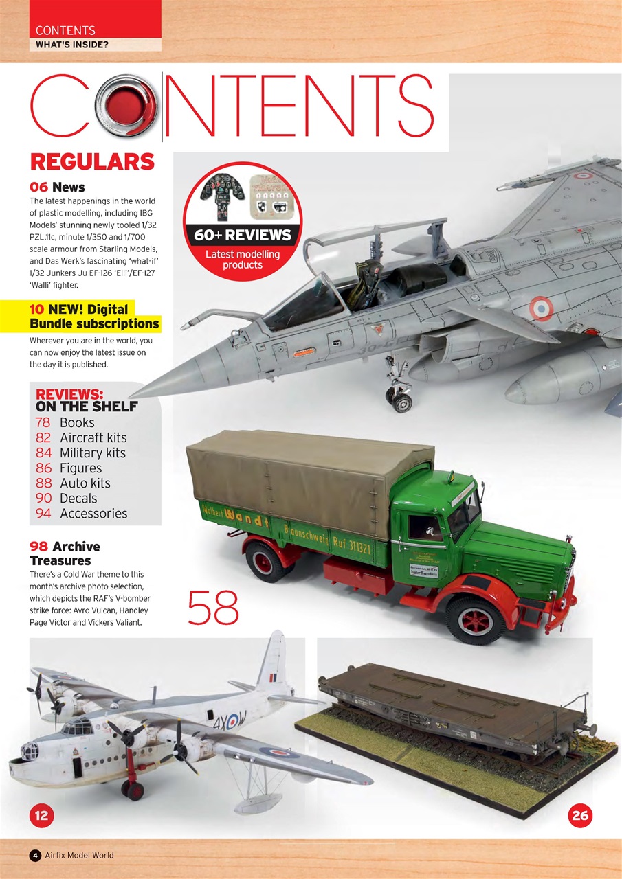 Airfix Model World Preview Pages