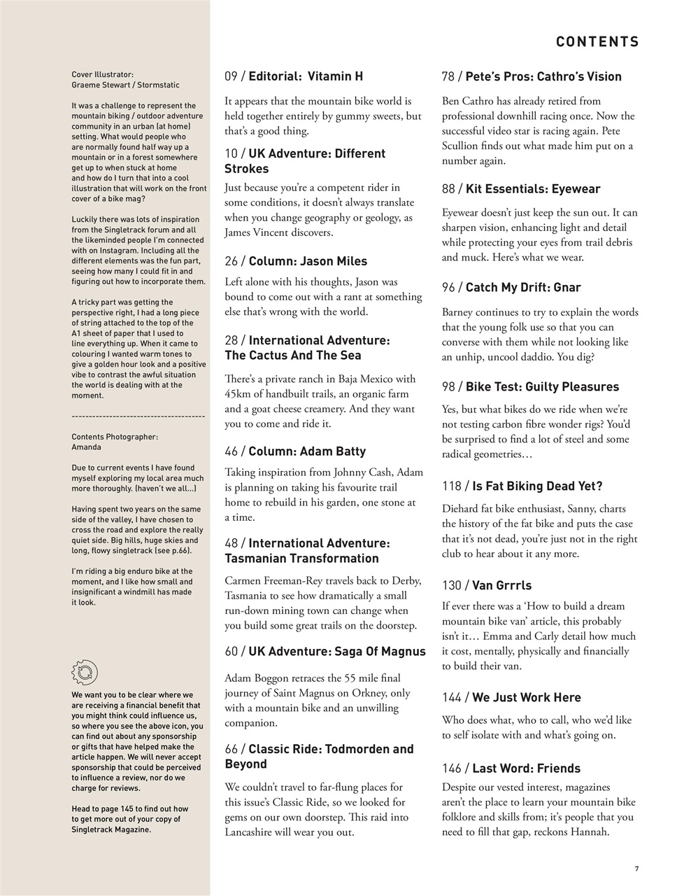 Singletrack Preview Pages