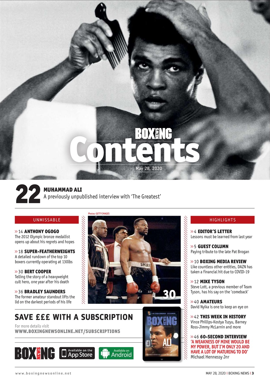 Boxing News Preview Pages