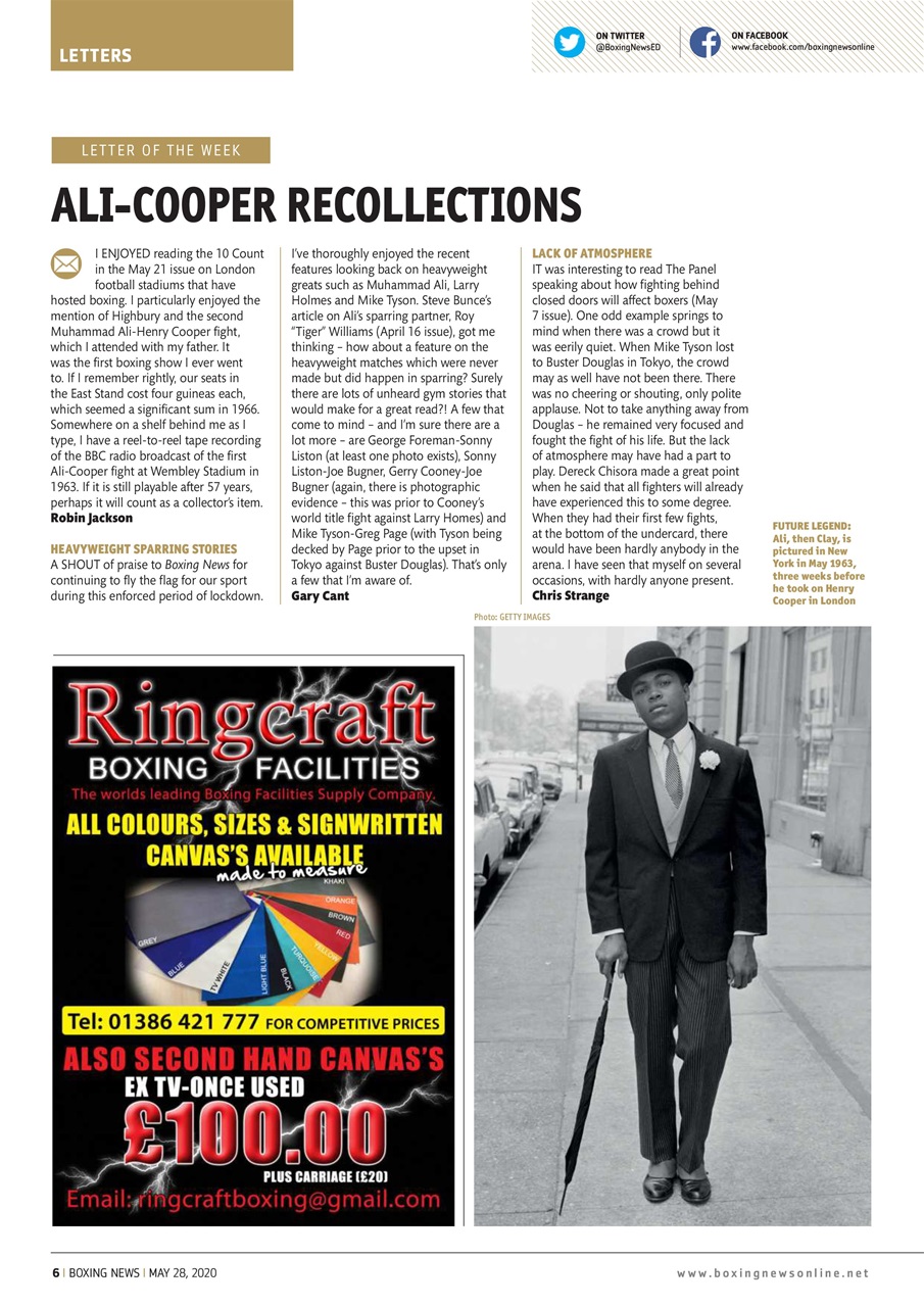 Boxing News Preview Pages
