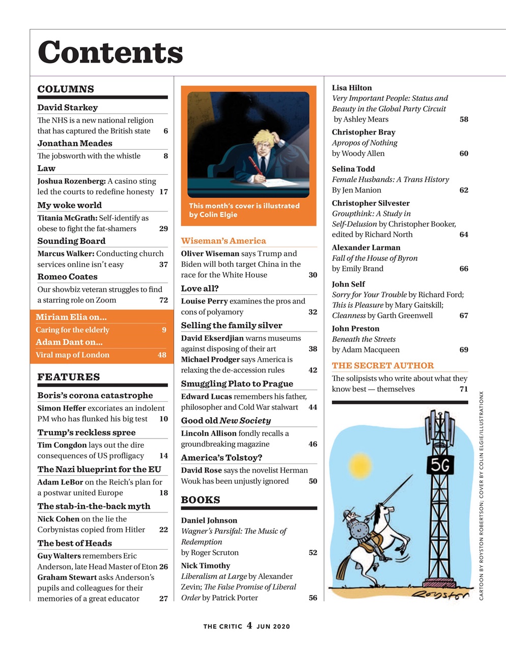 The Critic Preview Pages