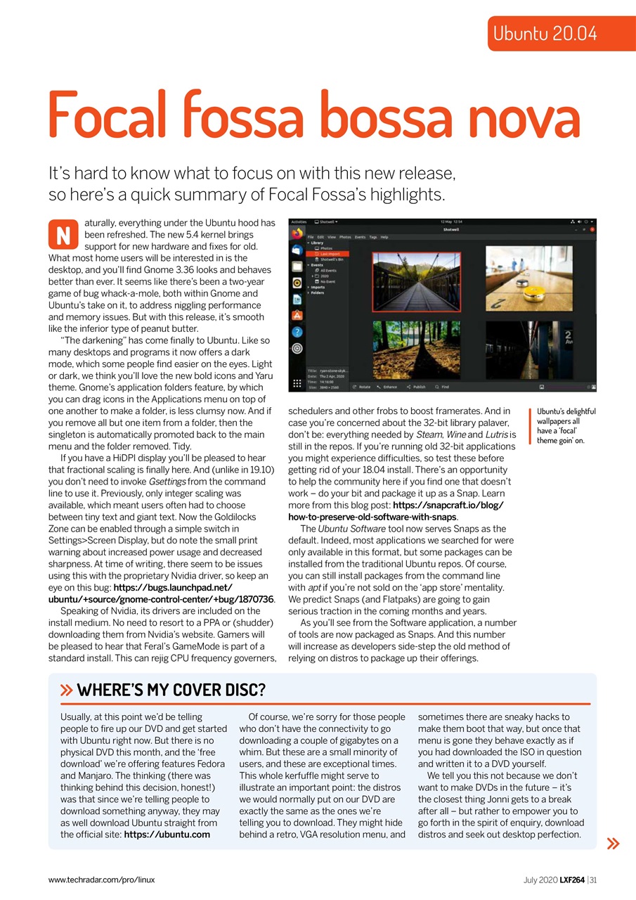 Linux Format Preview Pages