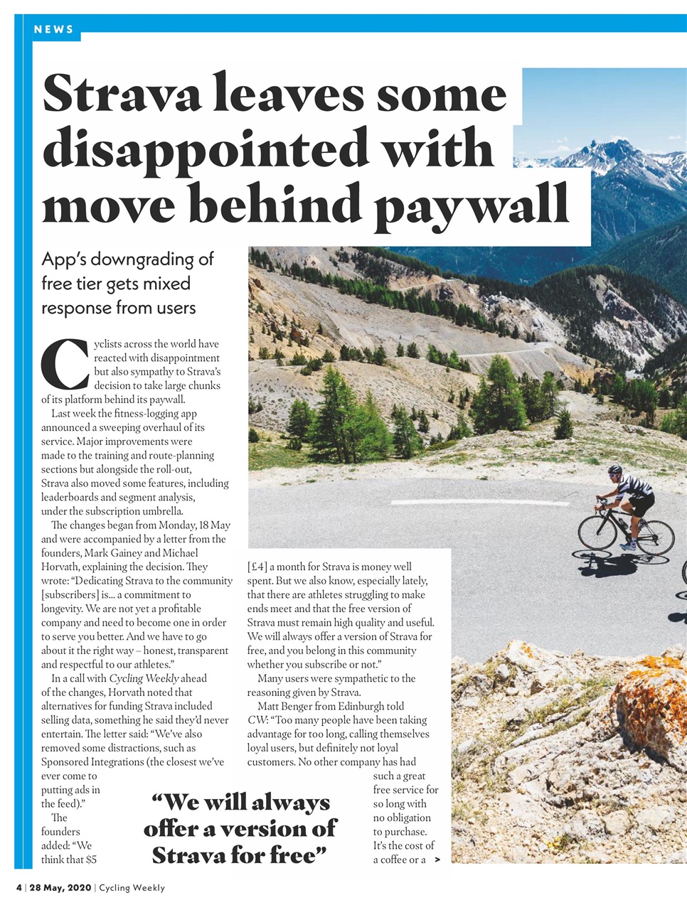 Cycling Weekly Preview Pages