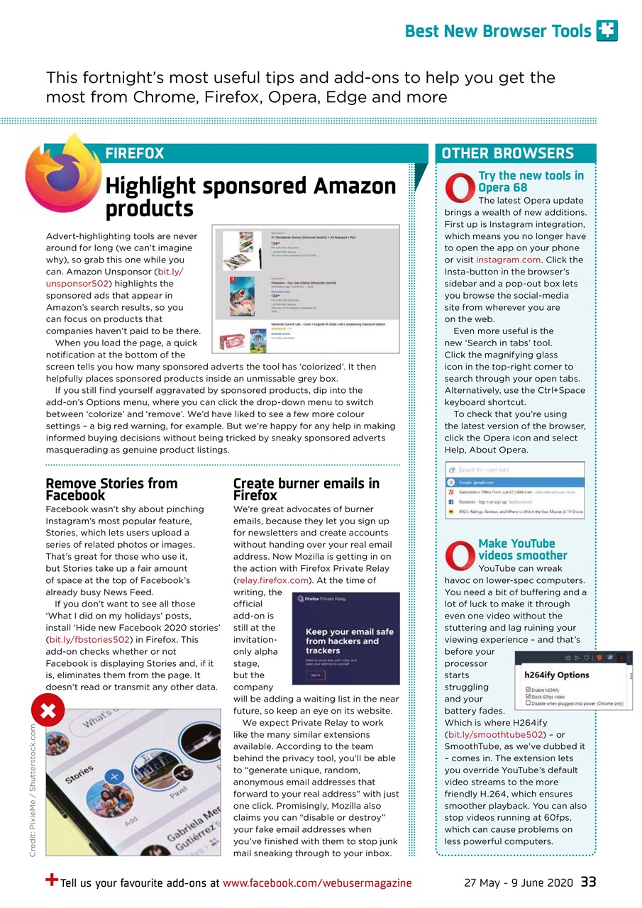 Webuser Preview Pages