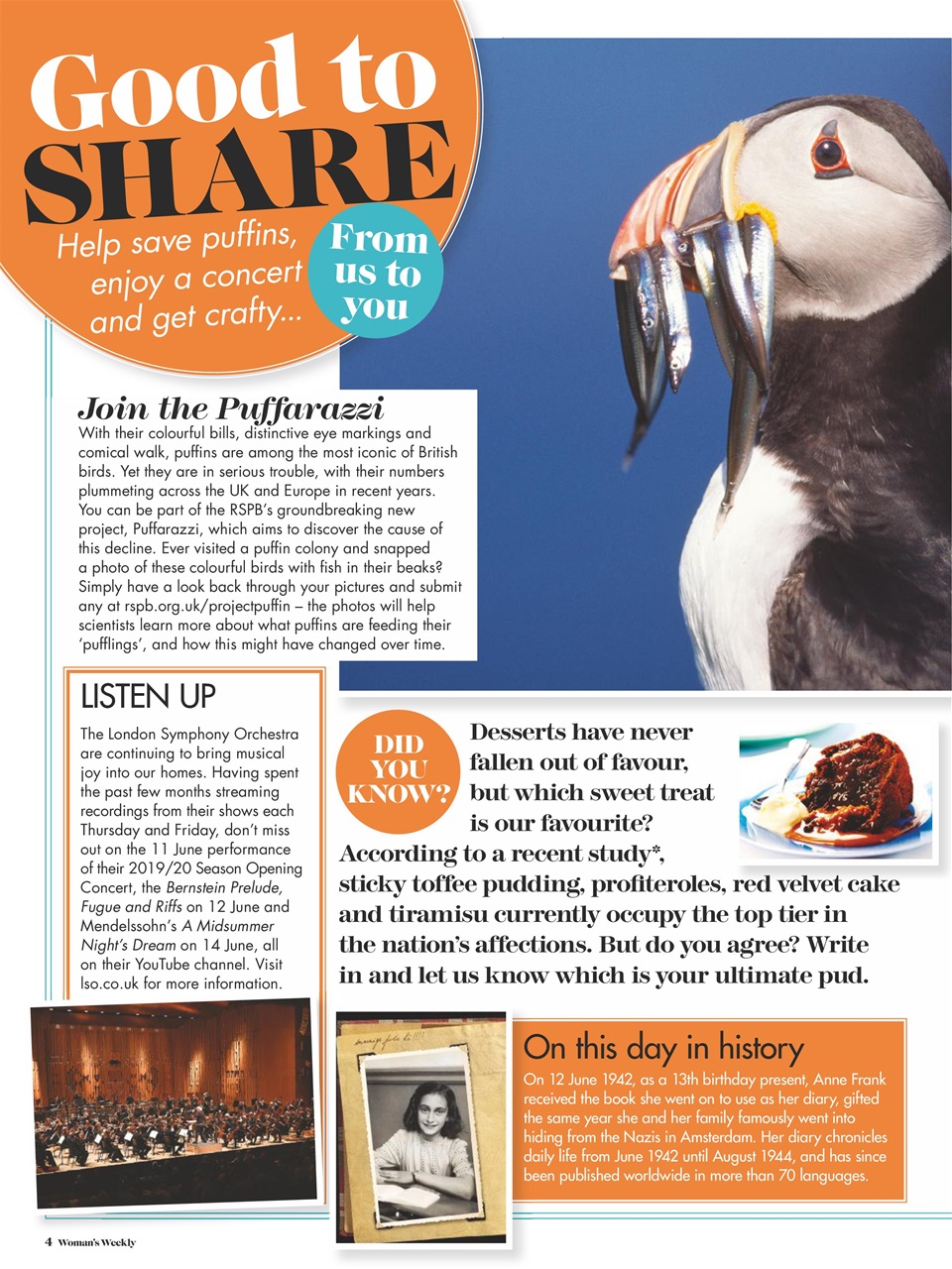 Woman's Weekly Preview Pages