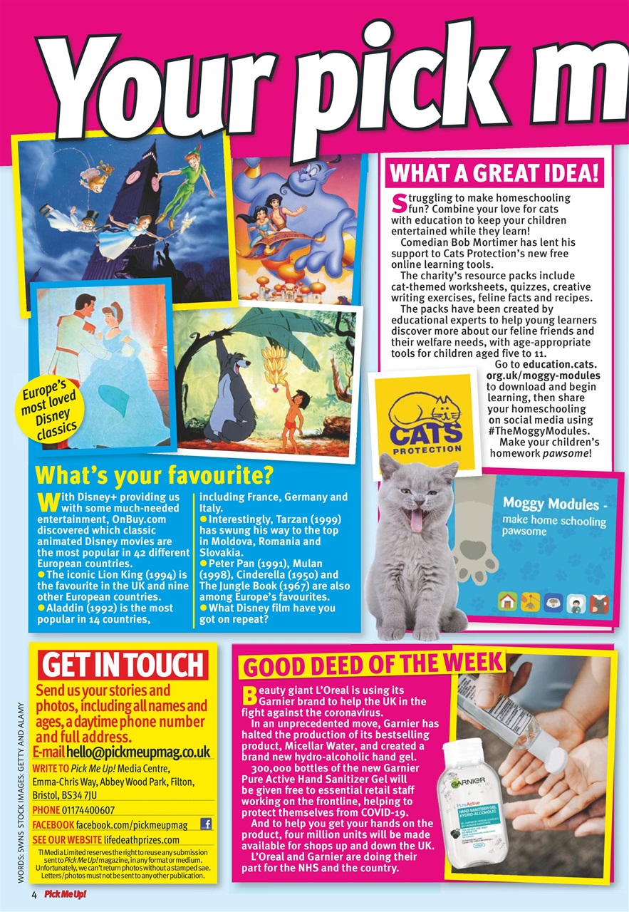 Pick Me Up Preview Pages