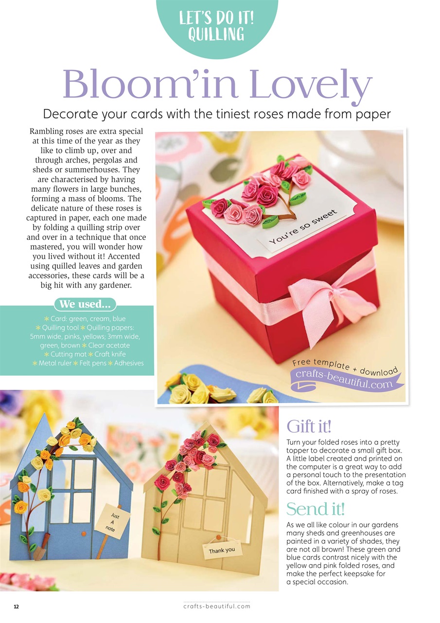 Crafts Beautiful Preview Pages