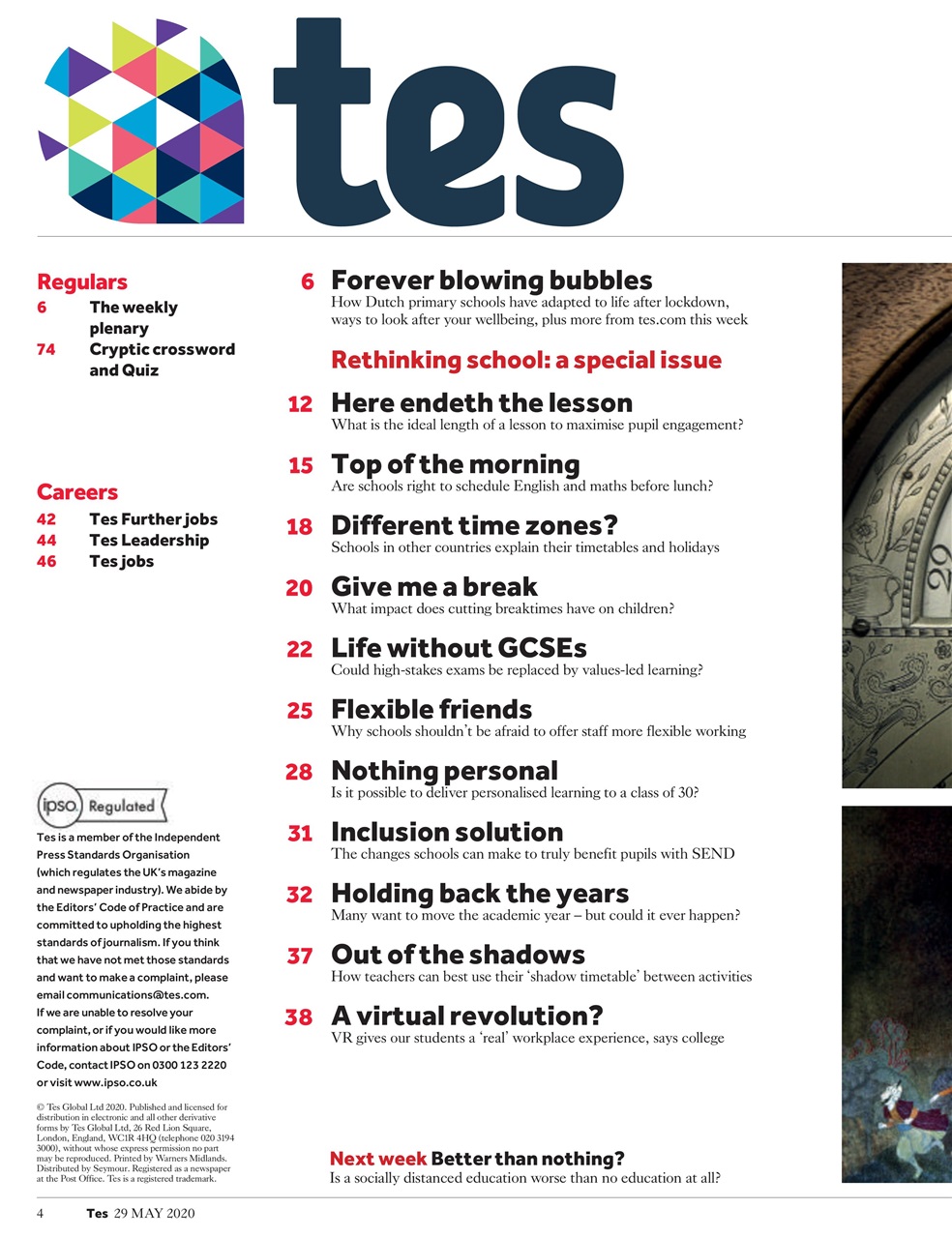 TES Preview Pages