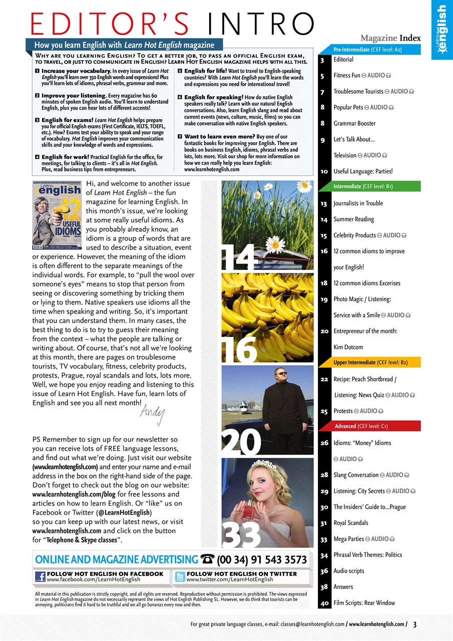 Learn Hot English Preview Pages