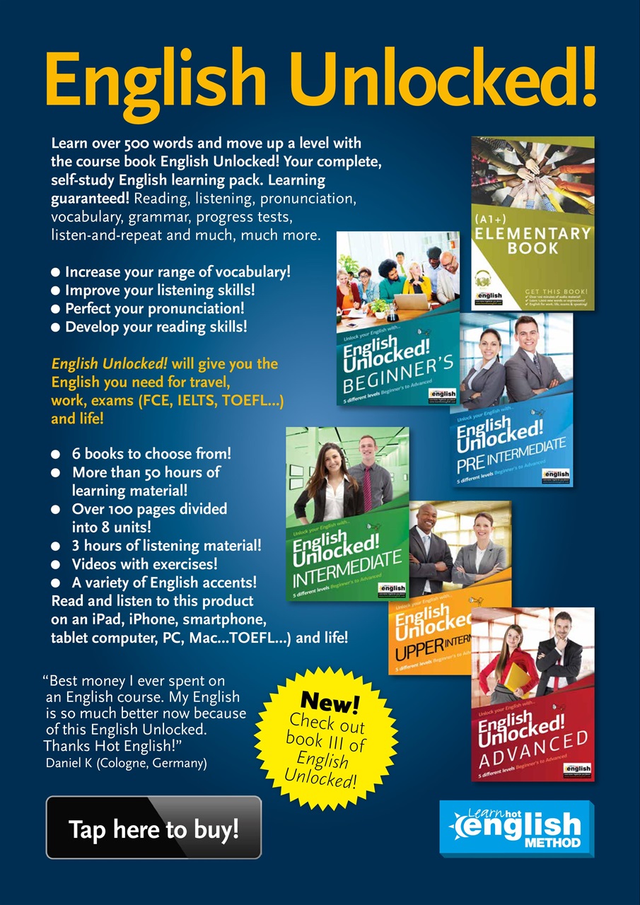 Learn Hot English Preview Pages