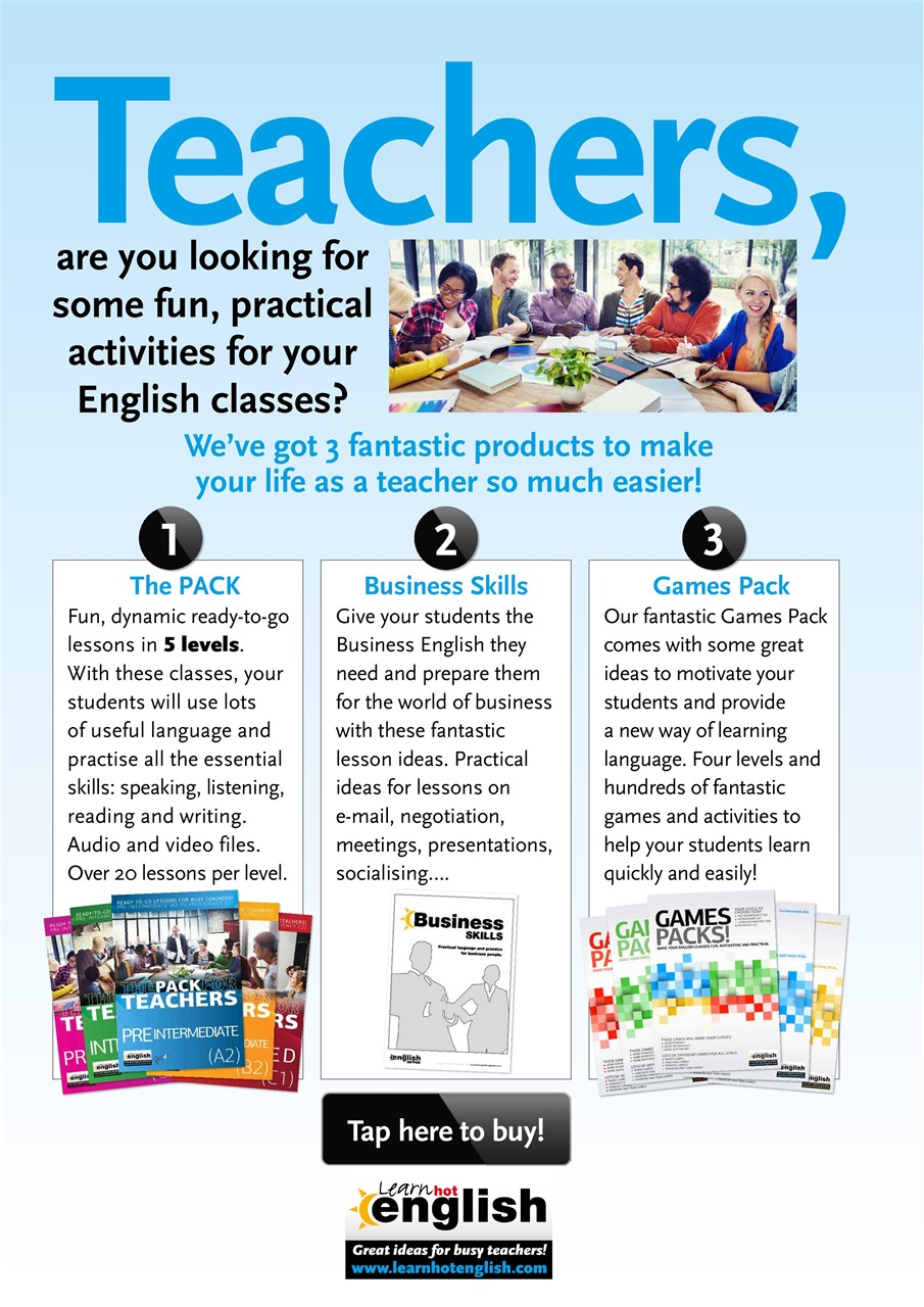 Learn Hot English Preview Pages