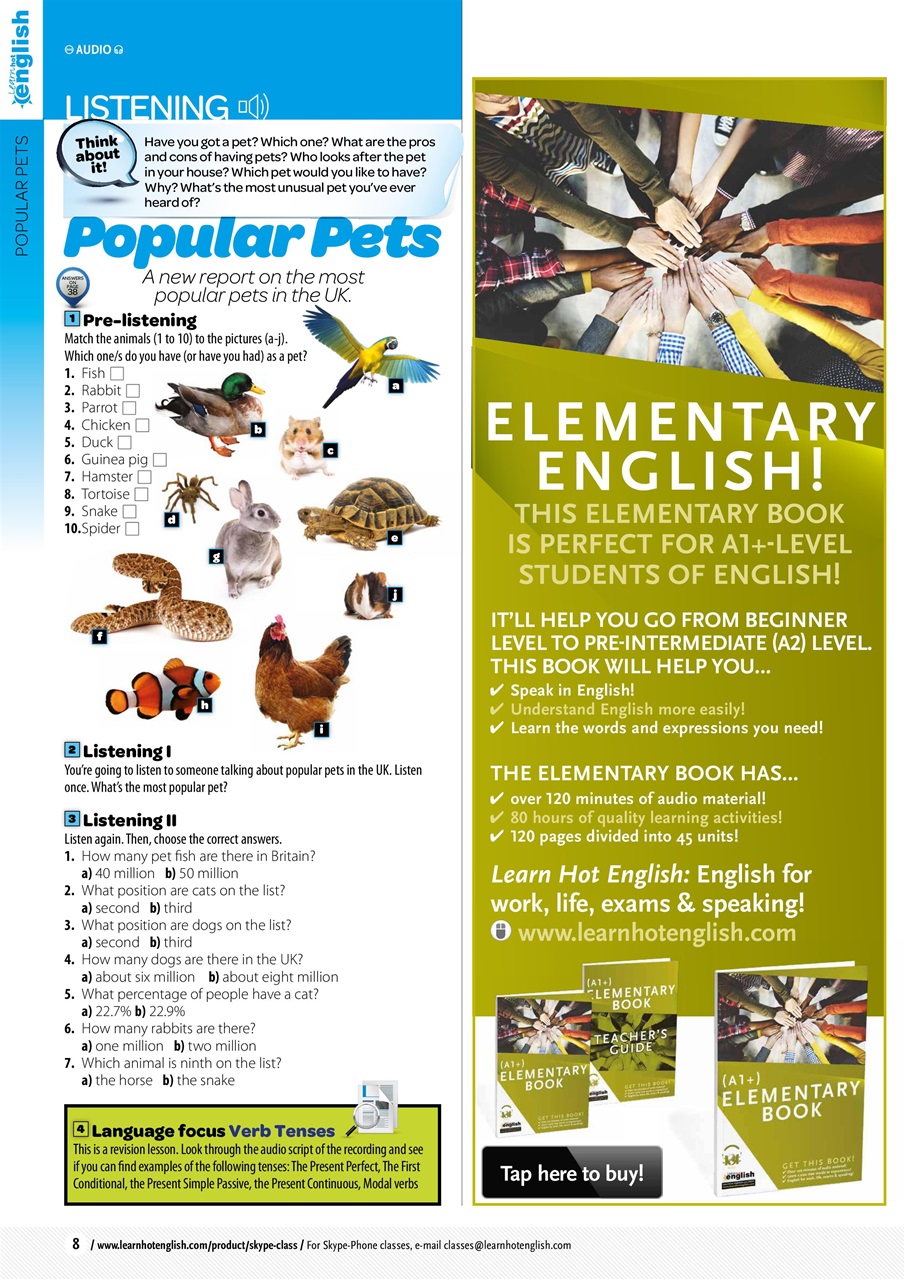 Learn Hot English Preview Pages