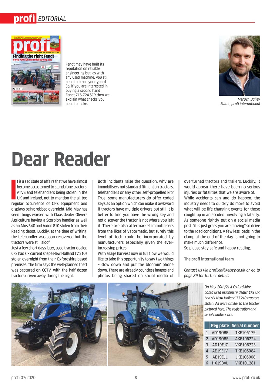 Profi International Preview Pages