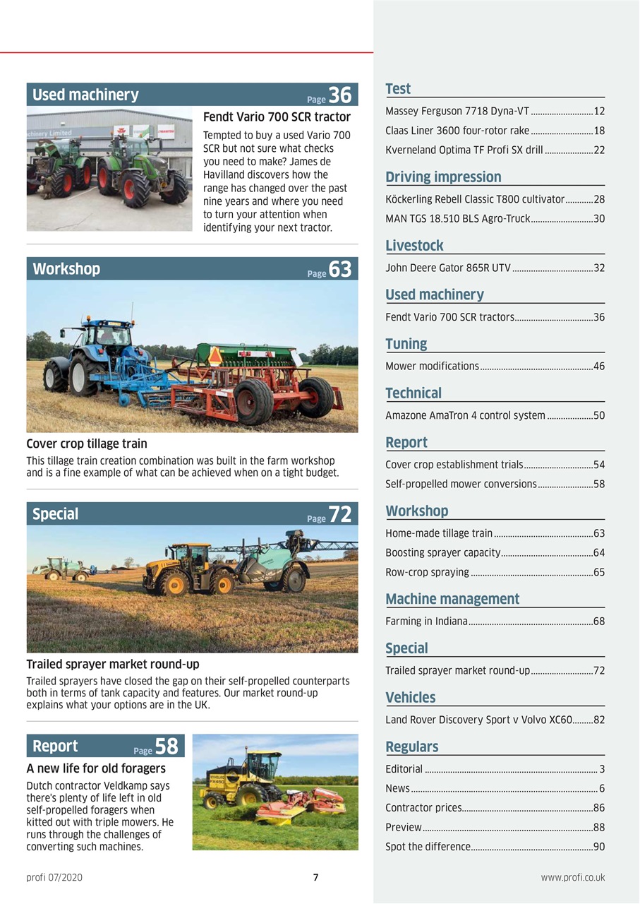 Profi International Preview Pages