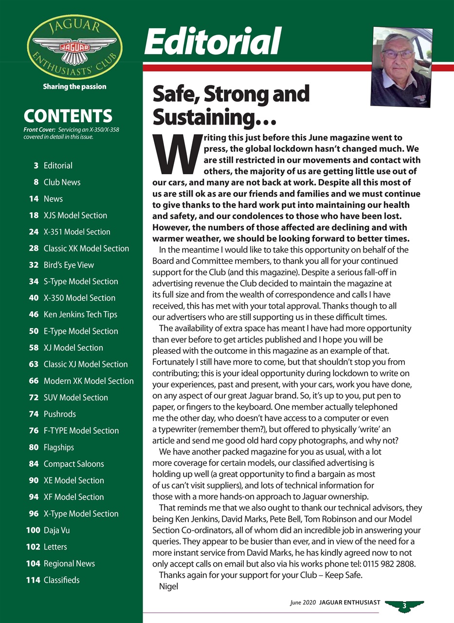 Jaguar Enthusiast Preview Pages