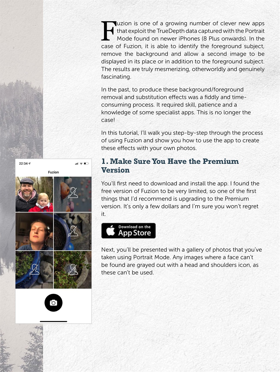 Mobiography Preview Pages