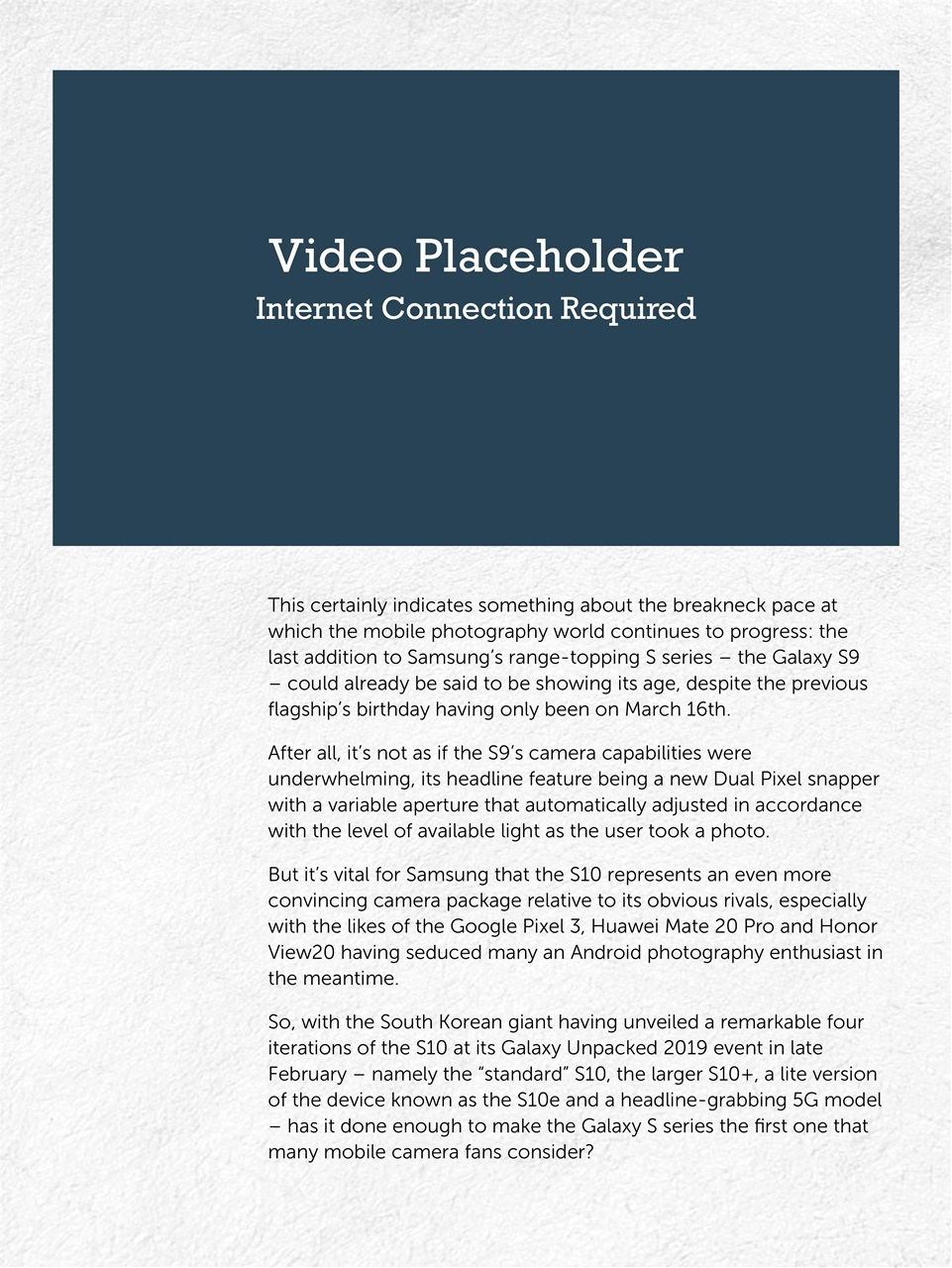 Mobiography Preview Pages