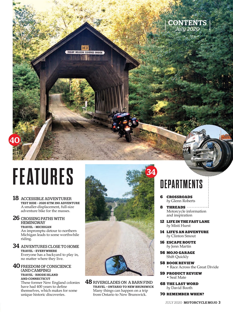 Motorcycle Mojo Preview Pages
